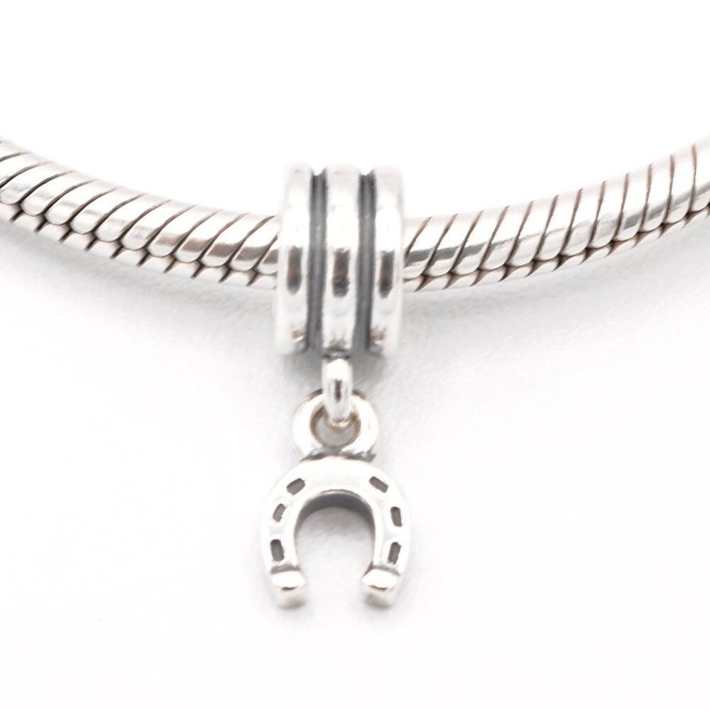 Authentic PANDORA Hanging Horseshoe Charm - 790259